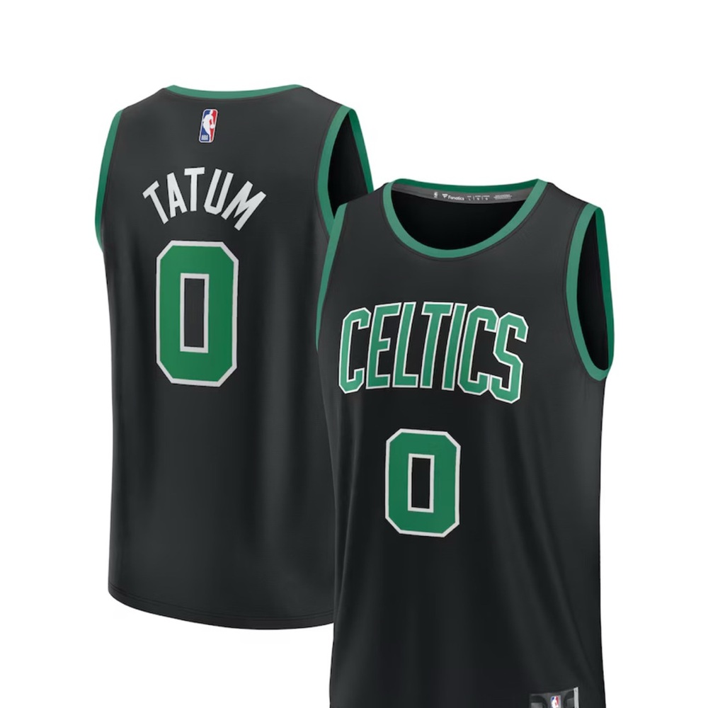 NBA Black and Green Celtics Jersey